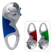 High Speed Fan with Carabiner Clip